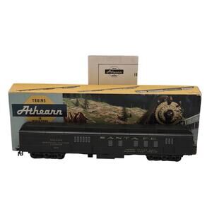 Athearn HO Scale ATSF Baggage Mail Passenger Car In Original Box w/ Instructions